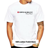 cipo camiseta blanca con logo bakx talla s 2xl