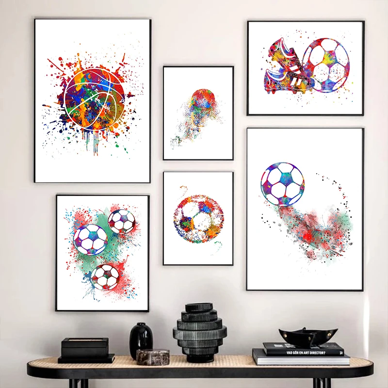 Golf Ball Posters And Prints Modern Sports Art Canvas Painting Wall Art Picture Room Home Decor
