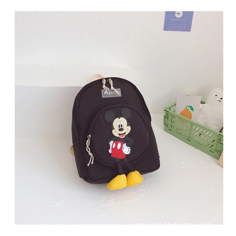 Disney Bag Mickey Kids Backpack Girls Travel Backpack Boys Backpack Large Capacity Lightweight Cute Kindergarten Baby Backpack