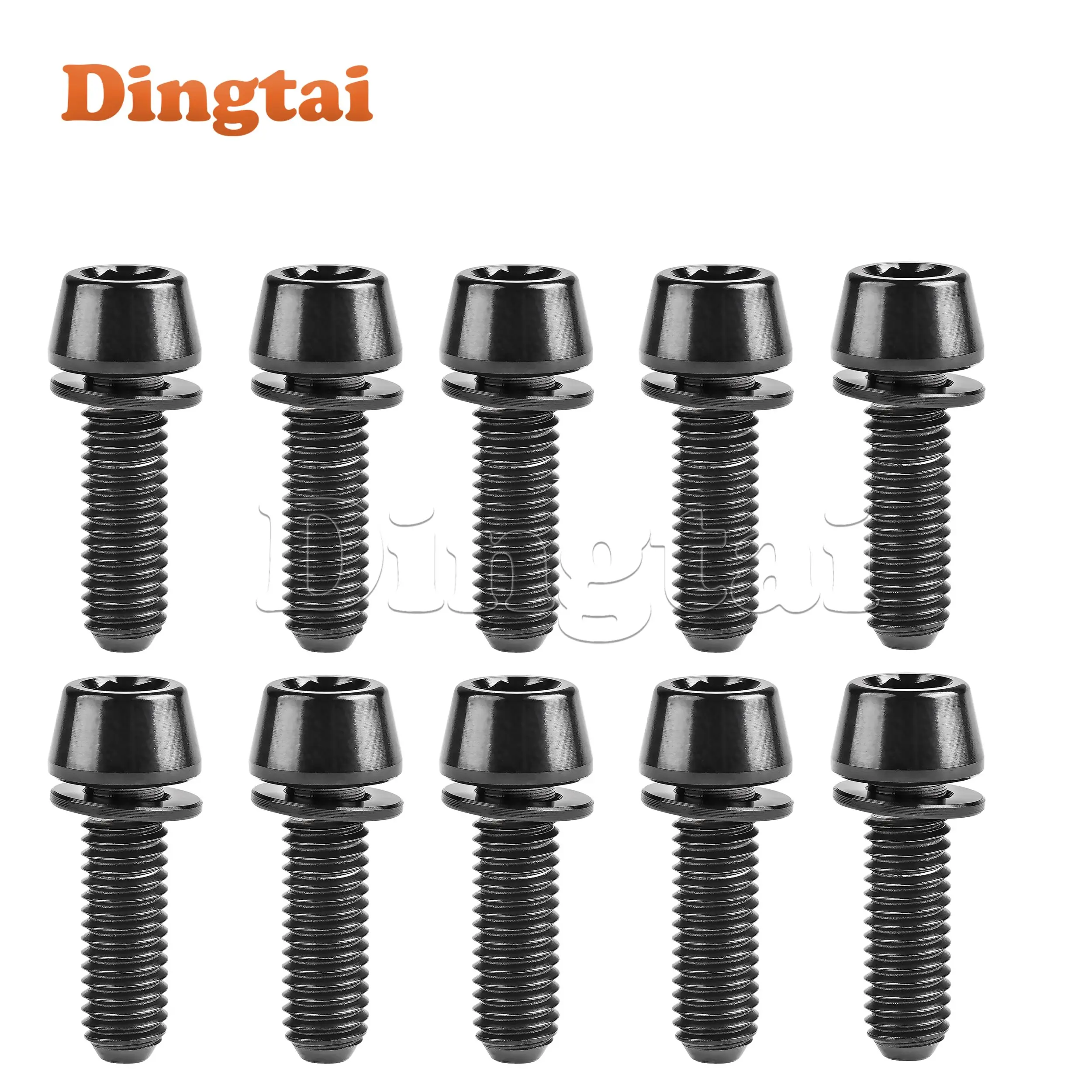 

Dingtai титановые болты M5/M6x16 18 20 25 мм 5/10 шт.