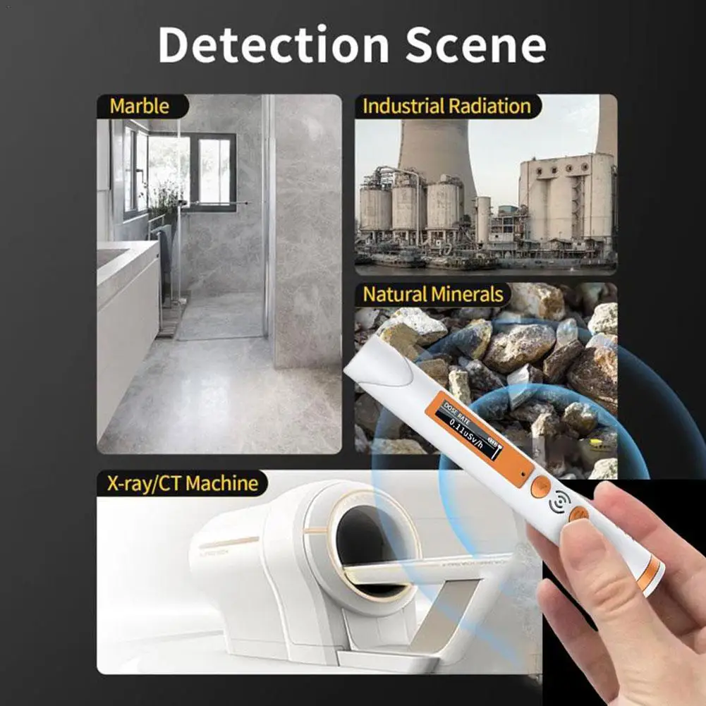 

Портативный детектор ядерного излучения, Ручной Карманный мраморный излучатель X/y, счетчик персональной дозы сигнализации