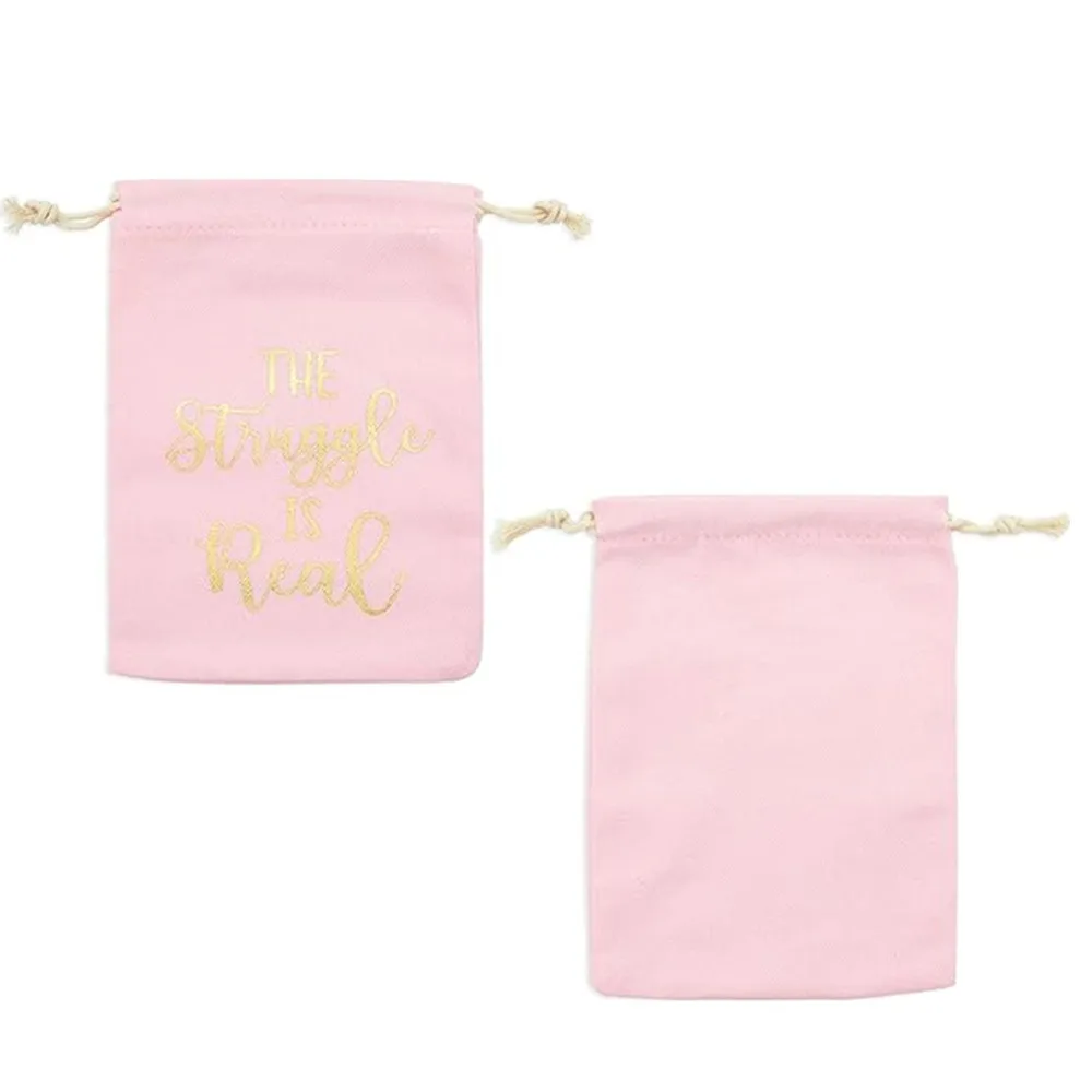 Оригинальные блестящие подарочные сумки для девичника аксессуары детей 12 штук