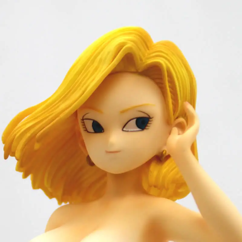 

20 см DBZ Android 18 стоящая осанка Ver Naked сексуальная коллекция Makaizou кавайная аниме экшн-фигурка модели игрушки Бесплатная доставка