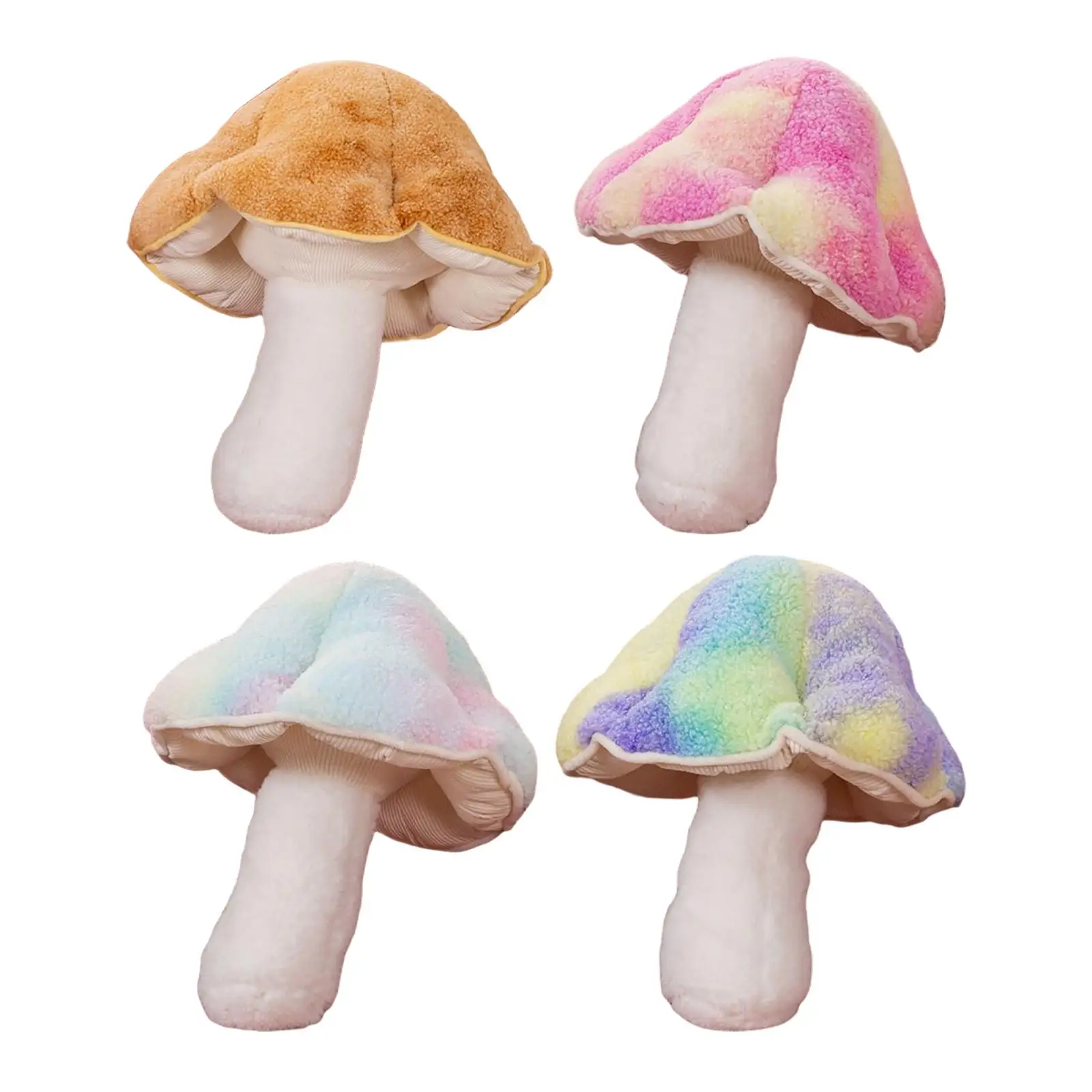 

Игрушка плюшевая в виде грибов для детей, подарки подруге и ребенку на ночь