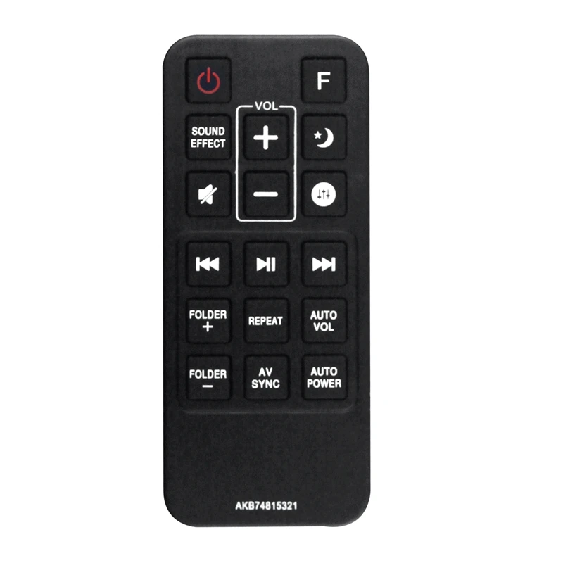 Replace AKB74815321 Remote Control For LG Soundbar SH5B SJ5Y SPJ5B-W SJ4Y SPJ4B-W