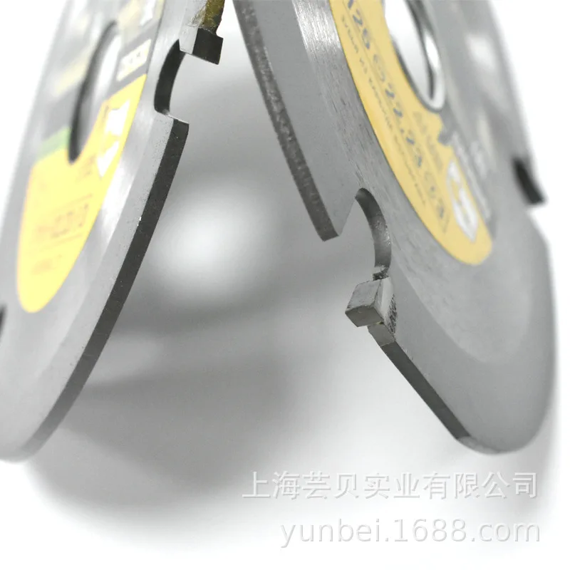 Пила циркулярная Yunbei твердосплавная с тремя зубьями для деревообработки