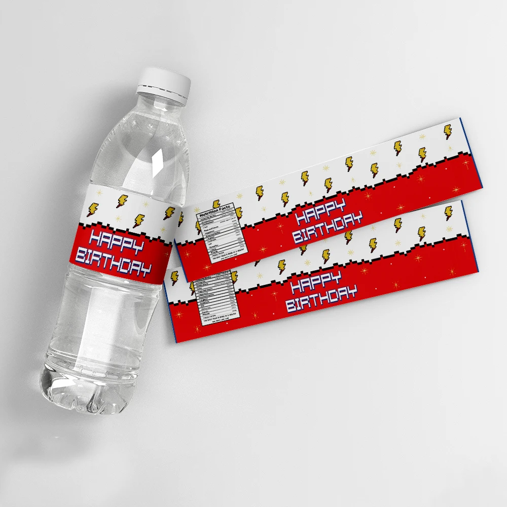 Карманная бутылка-монстр водостойкая наклейка этикетки для бутылок с водой