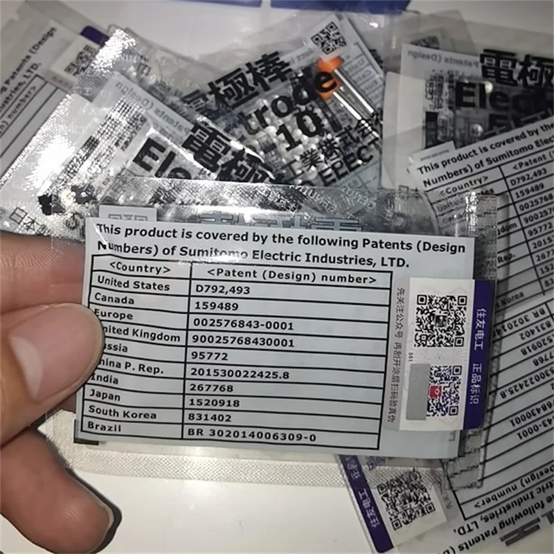 Newest Original ER-10 Electrodes for Sumitomo Type-39 TYPE-66 TYPE-81C T-600C 400S Fiber Optic Fusion Splicer Electrode Rod