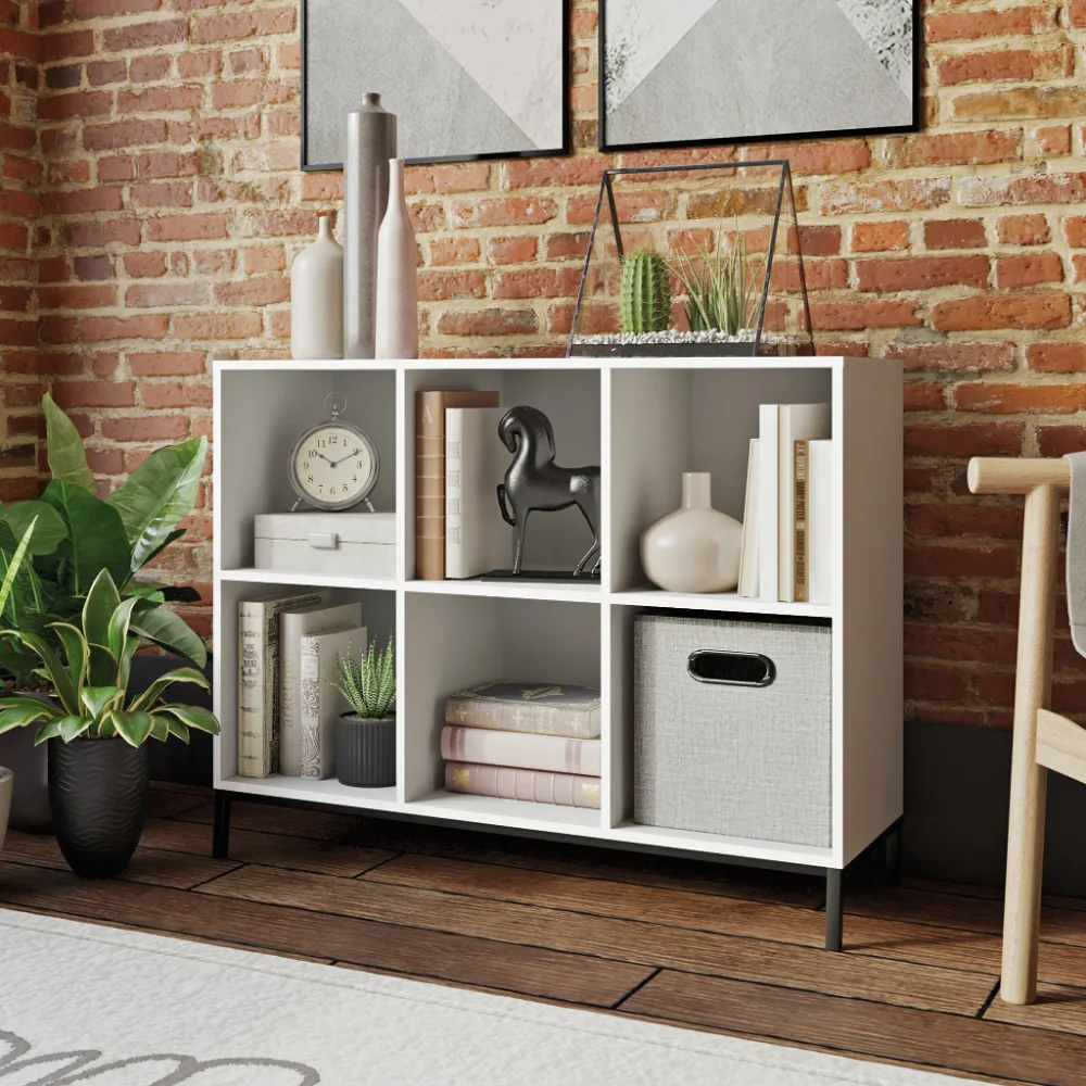

Sauder Curiod 6-Cube Organizer, White Finish
