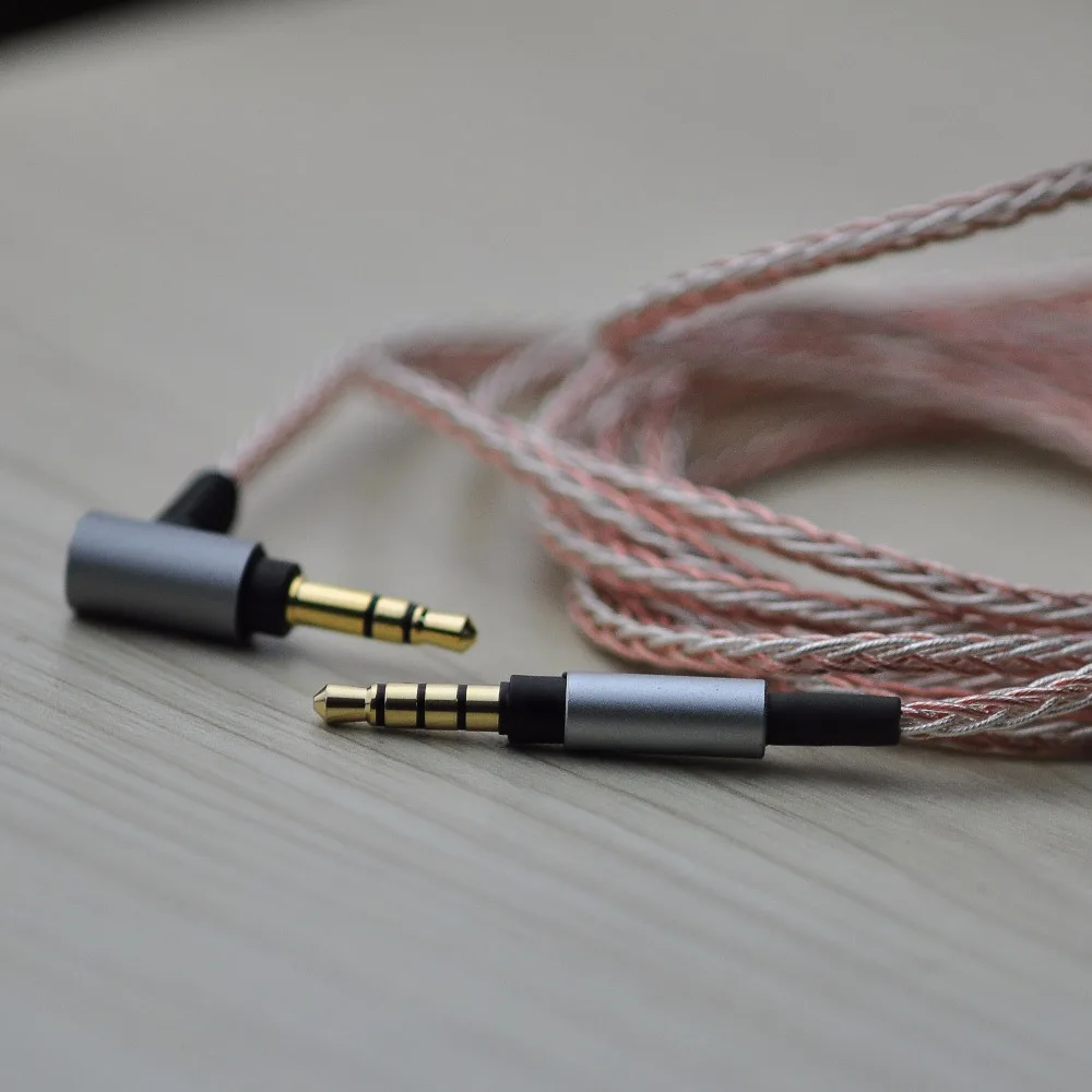 Плетеный кабель 3 5 мм для наушников SONY MDR-1000X/WH-1000XM2 1000XM3 XM4 XM5 WH-H800 H900N 1AM2