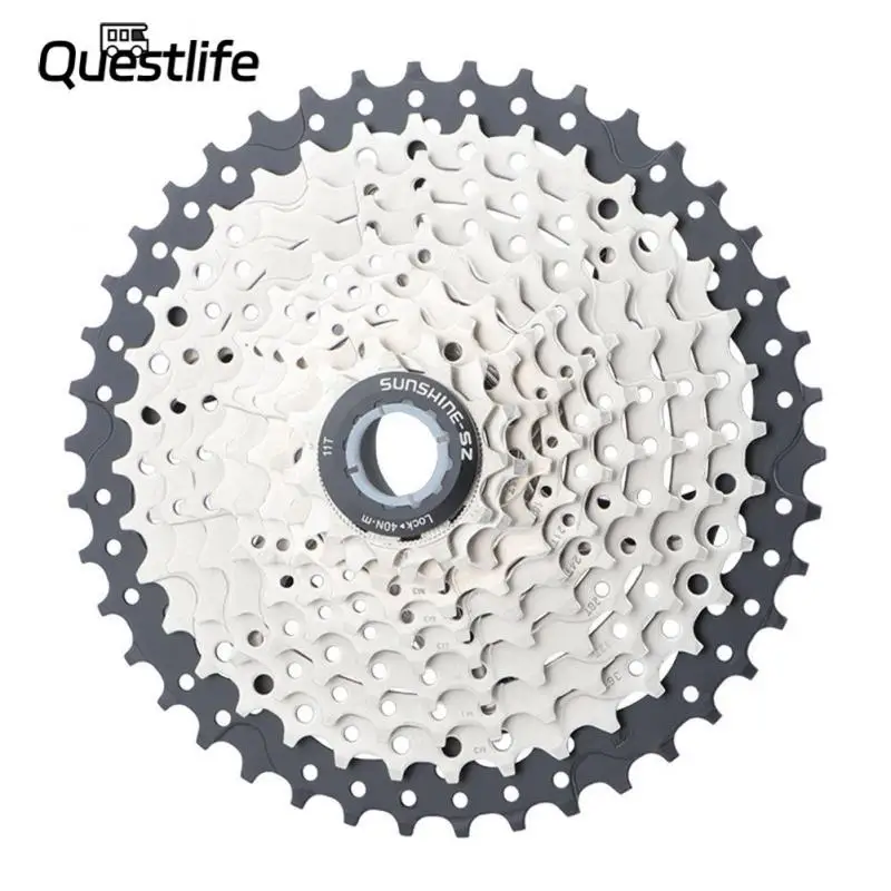 

Universal Mountain Road Bike Cassette Flywheel Chrome Molybdenum Steel Rust Prevention Cassette Flywheel Bicycle Supplies