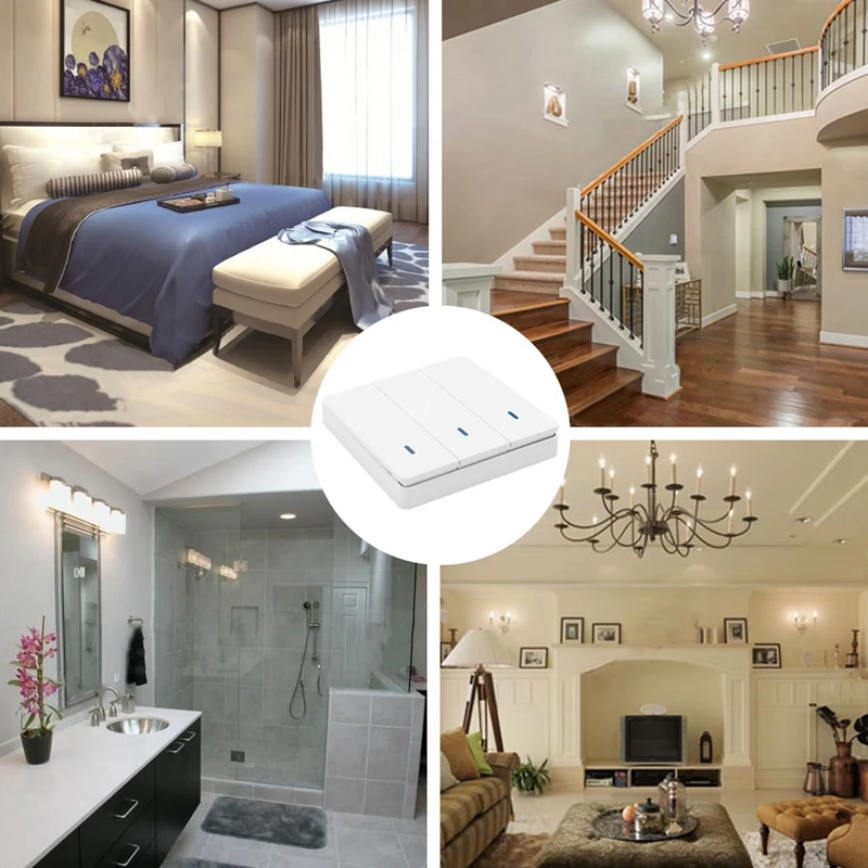 Беспроводной умный телефон RF 433 МГц управление освещением Интеллектуальный