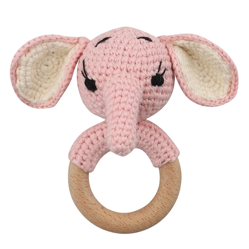 

Wood Clip Handmade Cotton Woven DIY Pacifier Clips Chain Eco-friendly Baby Nursing Dummy Nipple Holder Leash Strap