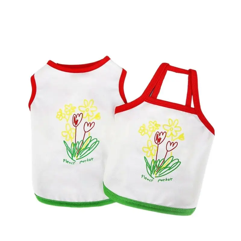 Дешевая Одежда для собак летняя юбка-жилет Женская юбка йоркширского