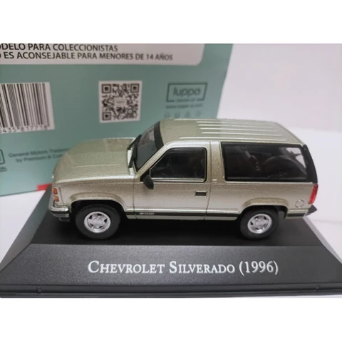 WELLY Chevrolet's Silverado 1996 серебристый металл 1:43