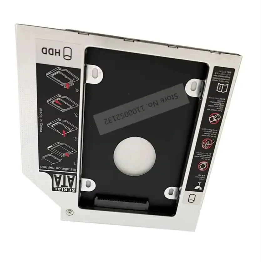 Фото Второй жесткий диск, оптический кронштейн Caddy, рамка для Samsung NP270e5v NP270E5RE Q330 SF410 Alienware M14x R2 UJ8A7 UJ8A8 SU-208FB №1