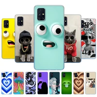 for samsung m31s case 6 5 tpu soft silicon phone back cover for samsung galaxy m31s galaxym31s m 31s m317f m317 case