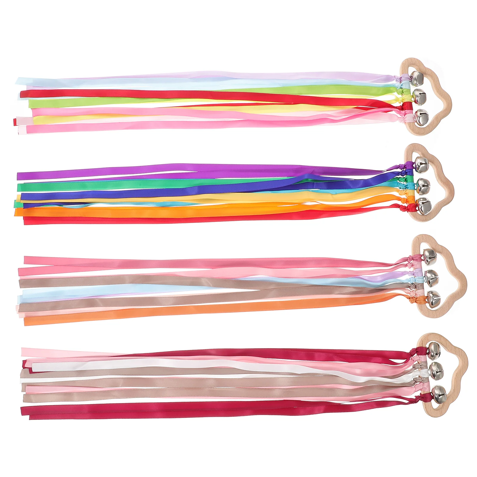 4 шт. детские воздушные змеи лента облако игрушка развивающая облака радужные