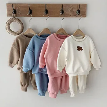 12 Month Boy Clothes Summer Newborn Infant Baby Girls Boys Autumn Bear Cotton Boy Clothing Size 8 10 Boys Clothes 10 12 Months 1