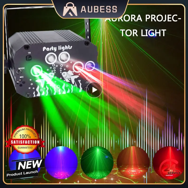 

One Key To Select Multiple Modes Mini Rgb Stage Light Applicable Scenarios Are Not Limited Disco Light Party Show Multiple Uses