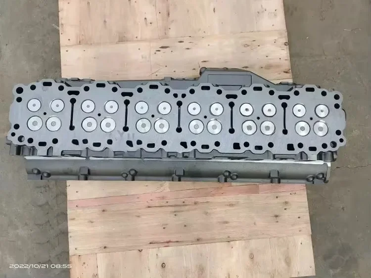 Фото Головка блока цилиндров HBJY Factory Supply Detroit S60 14L в сборе, артикул 23538857 №2