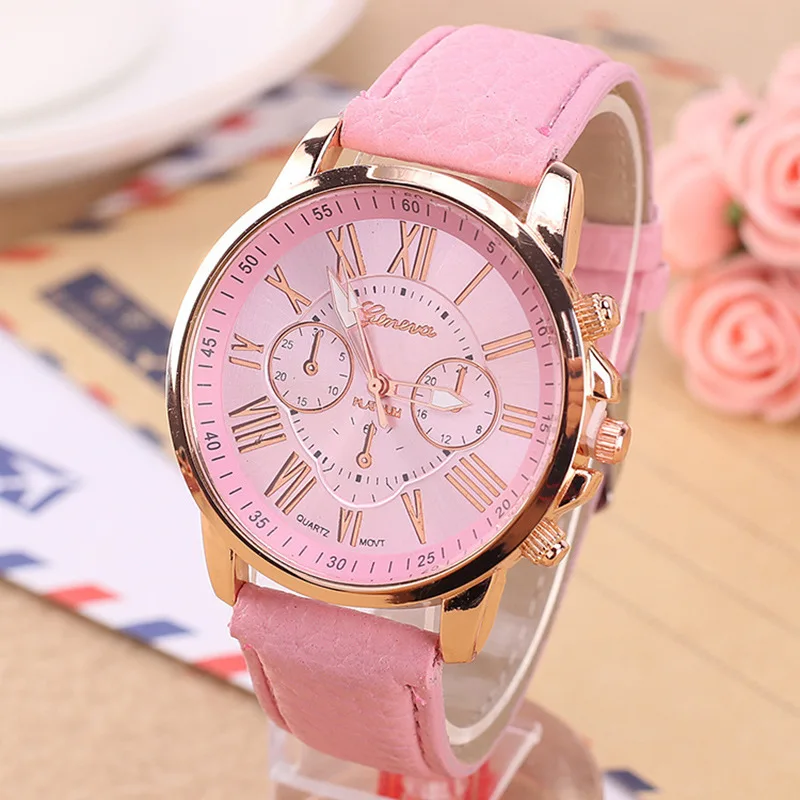

New Casual Leather Bracelet Wrist Watch Women Fashion White Ladies Watch Alloy Analog Quartz Watches relojes Relogio Feminino