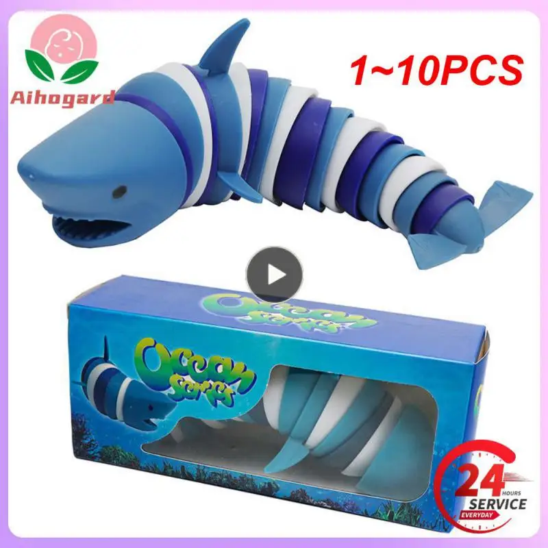 

1-10 шт., детская развивающая игрушка-Дельфин