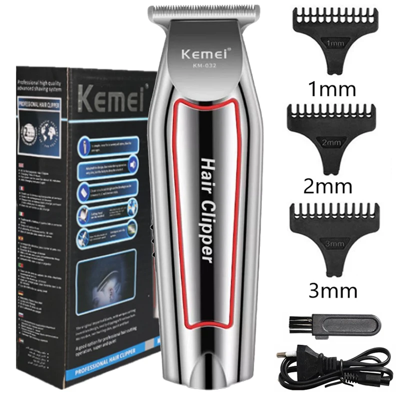Kemei Hair Trimmer Electric Beard Trimmer For Men Hair Clipp