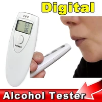 1pcs handheld digital lcd alcohol breath tester breathalyzer analyzer detector with audible alert breathalyzer analyzer test