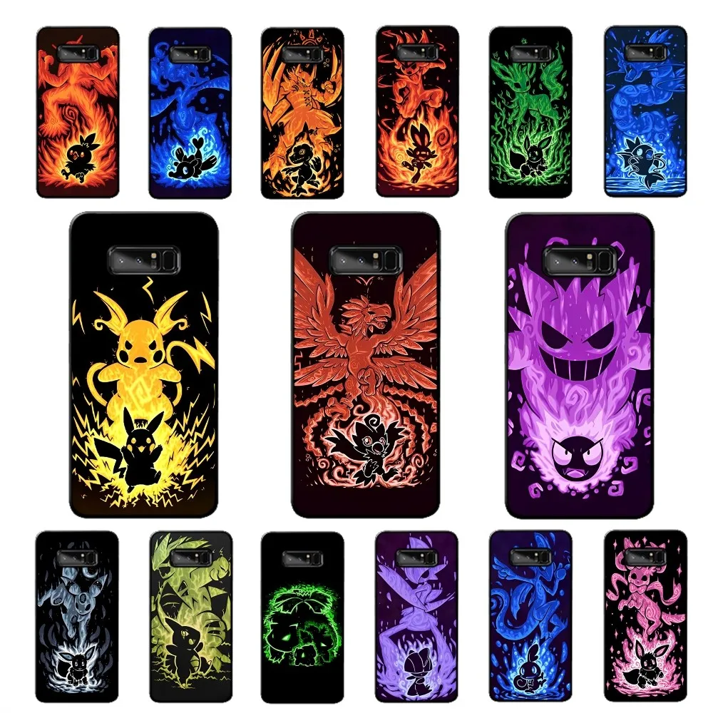 

A-FPokkkemon-pPikachuaa Phone Case For Samsung Note 8 9 10 20 pro plus lite M 10 11 20 30 21 31 51 A 21 22 42 02 03