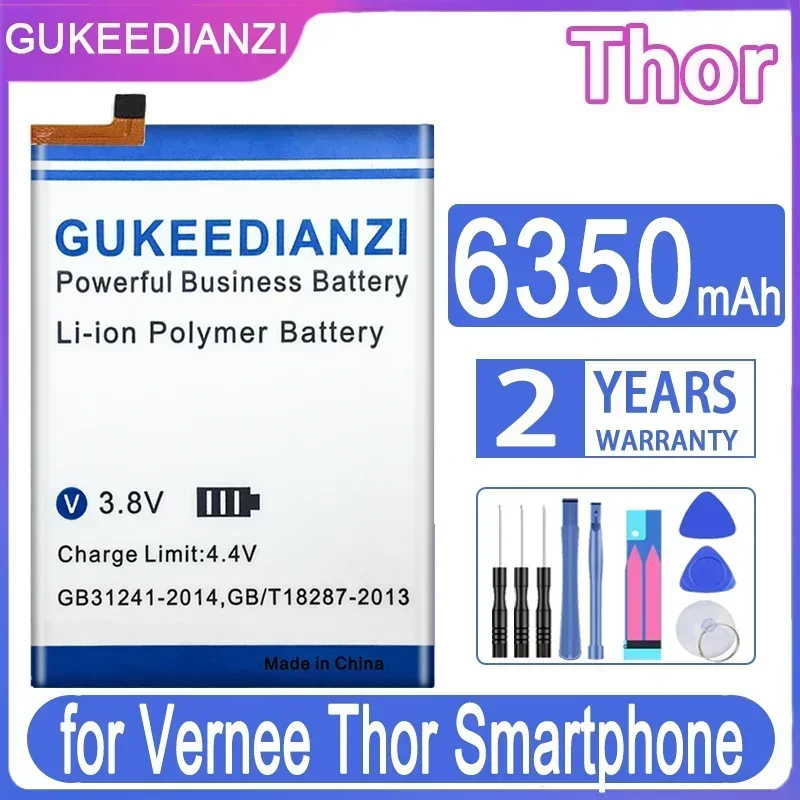 Аккумулятор для телефона 4050 мАч-6350 мАч Vernee M5 178003 /Thor E MTK6753/Mix 2 Mix2/Thor Смартфон/Apollo Lite