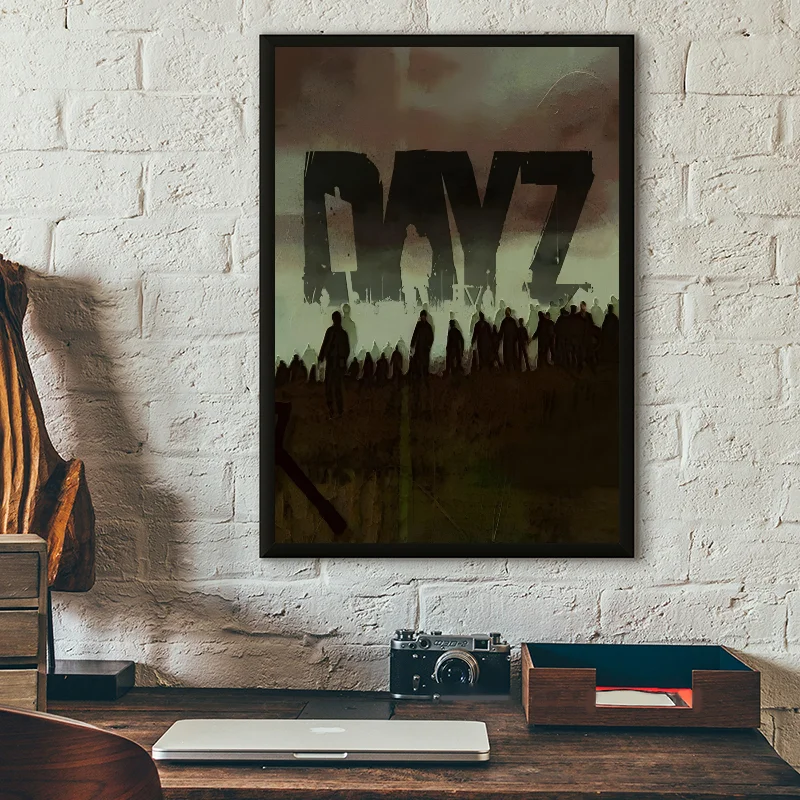 Игровой постер Dayz самоклеящаяся художественная водонепроницаемая бумажная
