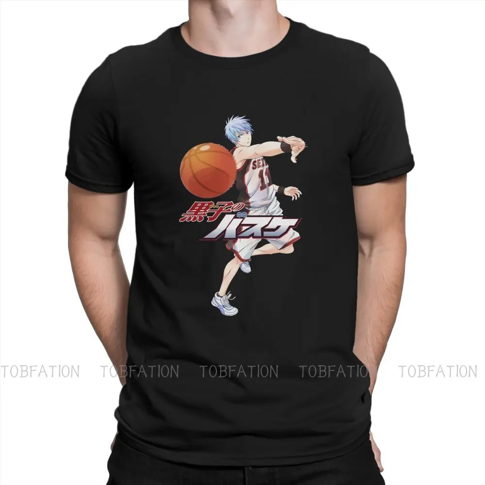 

Tadatoshi Fujimaki TShirt For Male Kuroko's Basketball Taiga Kagami Manga Camisetas Style T Shirt Soft Printed Loose