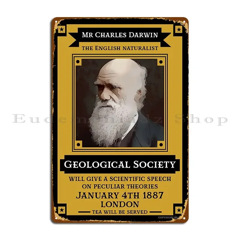Чарльз Дарвин с принтом настенное искусство биологи и геологи наука