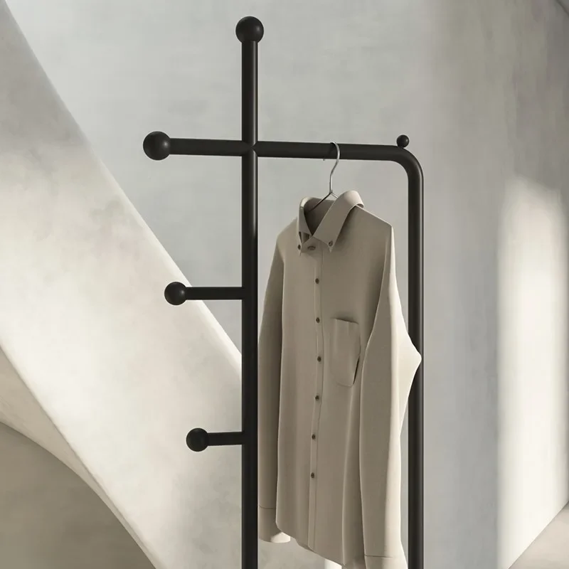 Настенная Золотая вешалка для одежды напольная Современная стойка в спальню