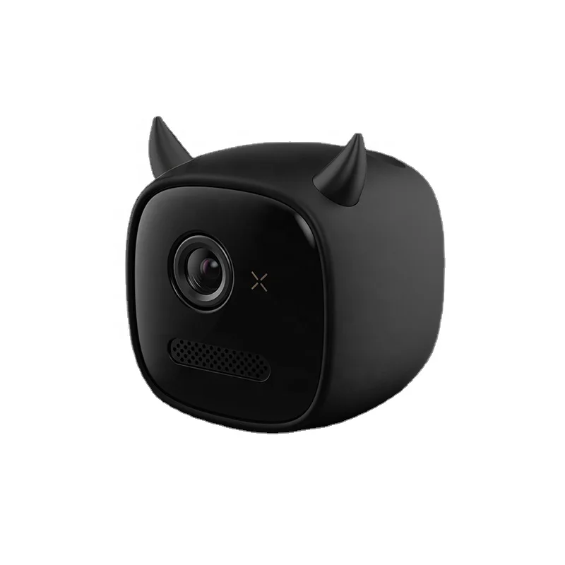 

Little Devil Wireless Mobile Phone Smart USB Video Display Wifi Micro HD LED Home Theater LINUX System Mini Portable Projector