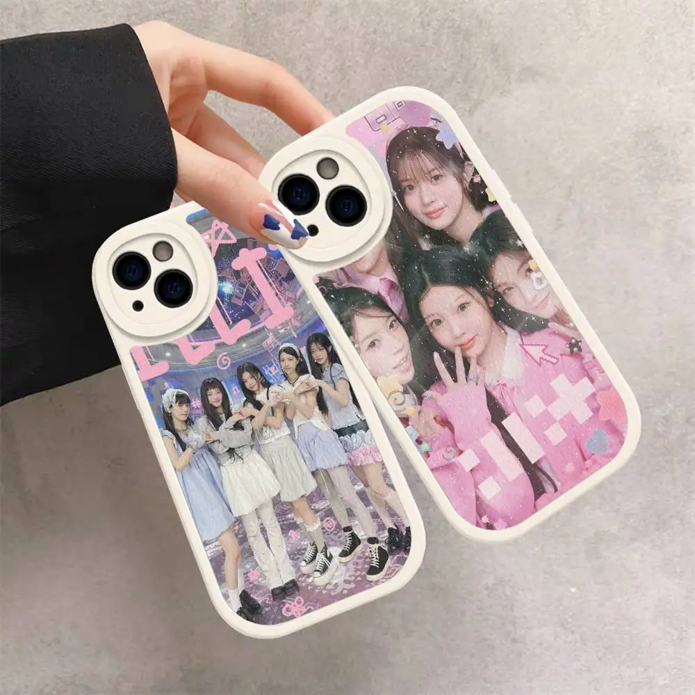 Фото Чехол для телефона Kpop Group I-Illit для iPhone 11 12 13 14 15 16 Pro Max Plus, кожаный чехол. №4