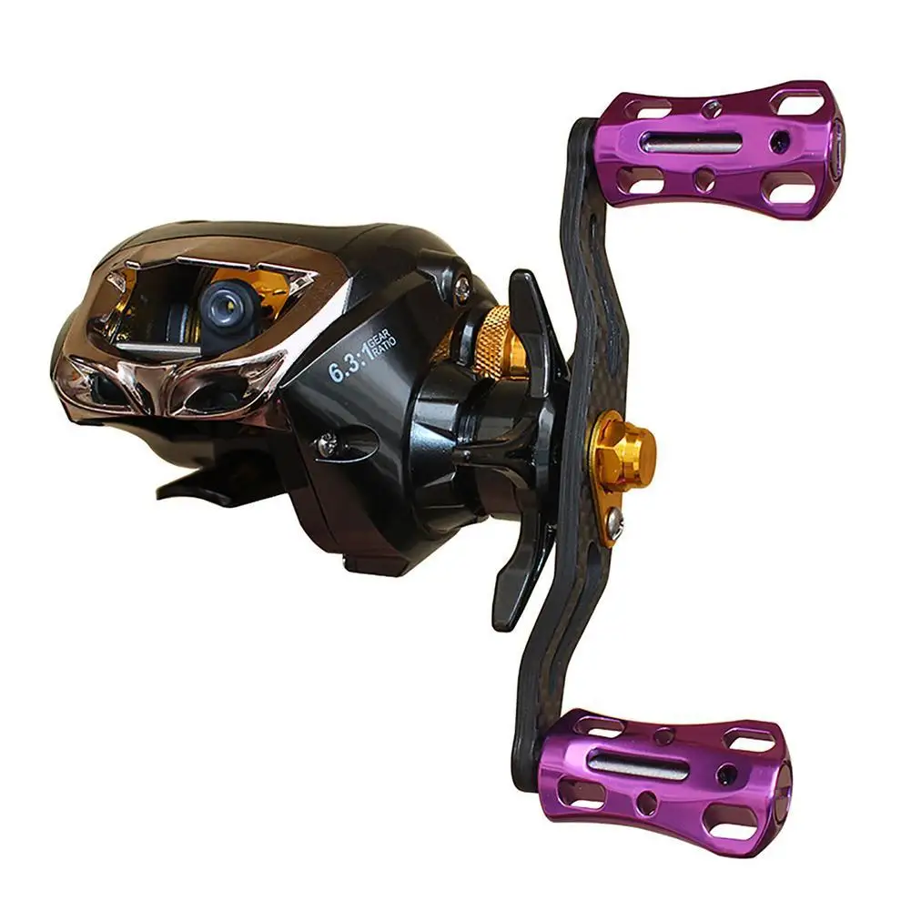[ READY STOCK ]  Fishing Reel Handle Modified Double Rocker Replacement Accessories For Baitcasting Spinning Fishing Reel enlarge