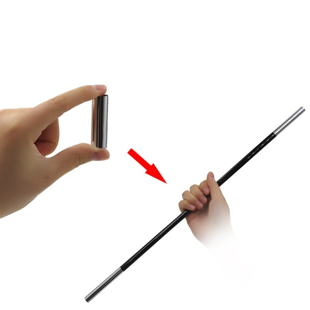 

Mini Magic Wand Appearing Silk to Wands Trick Props Toy Cheap Magic Stick Supplier Magic Cane Street Bar Party Accessories
