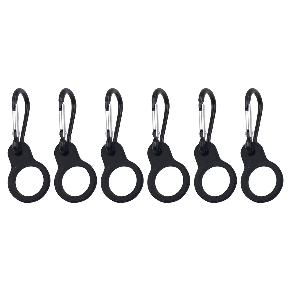 

Bottle Water Holder Carrier Clip Carabiner Professional Accessories Buckle Outdoorsilicone Hiking Resistant Wear Ring Walking