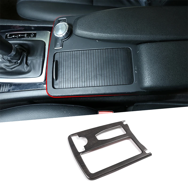 

For Mercedes Benz C Class W204 2008 -2014 Car Abs Central Console Cup Holder Frame Trim E Class Coupe C207 W212 2010 -12 R H D