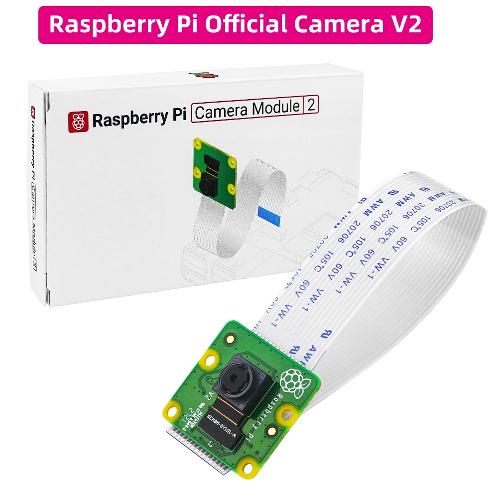 Original Oficial Raspberry pi Câmera Módulo de Webcam v2 Imx219 8mp Modelo 4b 3b 3b Zero Nvidia Jetson Nano B01