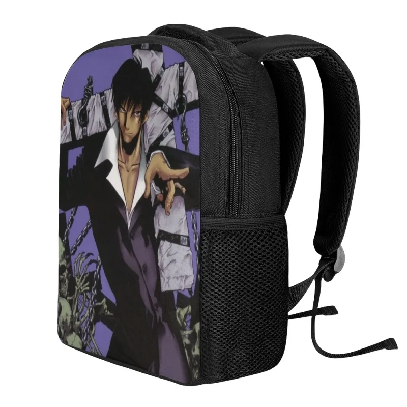 Twoheartsgirl Anime Trigun Children Schoolbags Pencilcase Kindergarten Mini Backpack Set Primary Students Kid Bookbag Pencil Bag