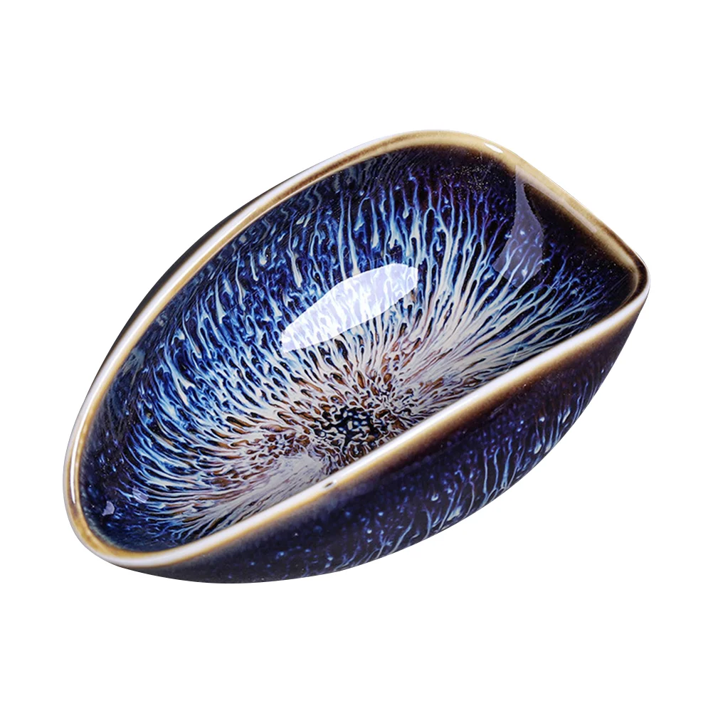 

Tea Scoop Spoon Coffee Ceramic Measuringvessel Porcelain Leaf Rest Loose Chinese Beans Kung Futeaspoon Salt Scooper Accessories