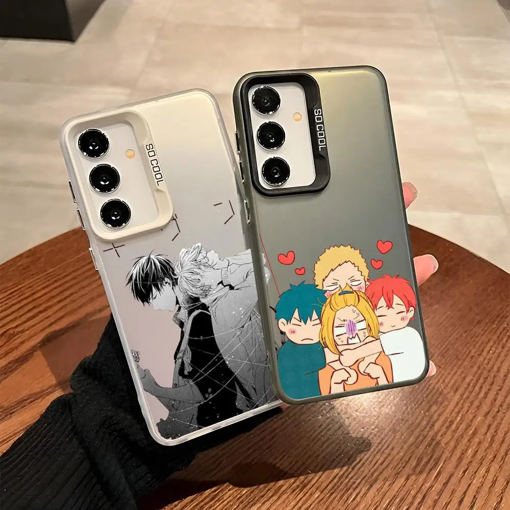 Given Anime Silicone Phone Case For Samsung Galaxy A15 A25 A35 A55 A14 A34 A54 A13 A23 A33 A53 A12 A22 A32 A52 A11 A21 A31 A51