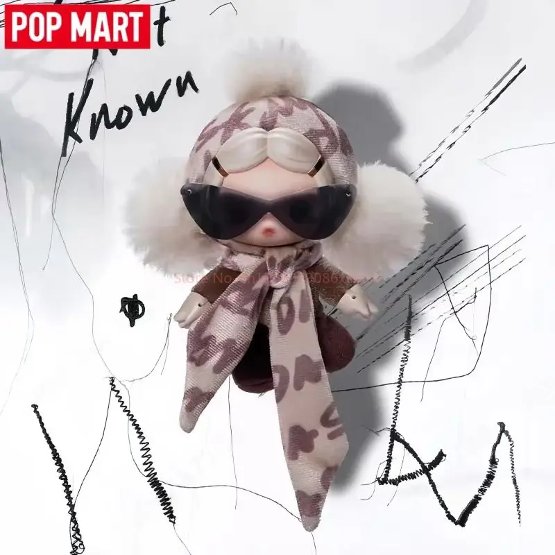 POP MART Skullpanda Off Mode Series: плюшевая кукла-подвеска, милая фигурка, модный коллекционный сувенир, подарок на день рождения (art.: 3920dcad41e07) - 3920dcad41e07