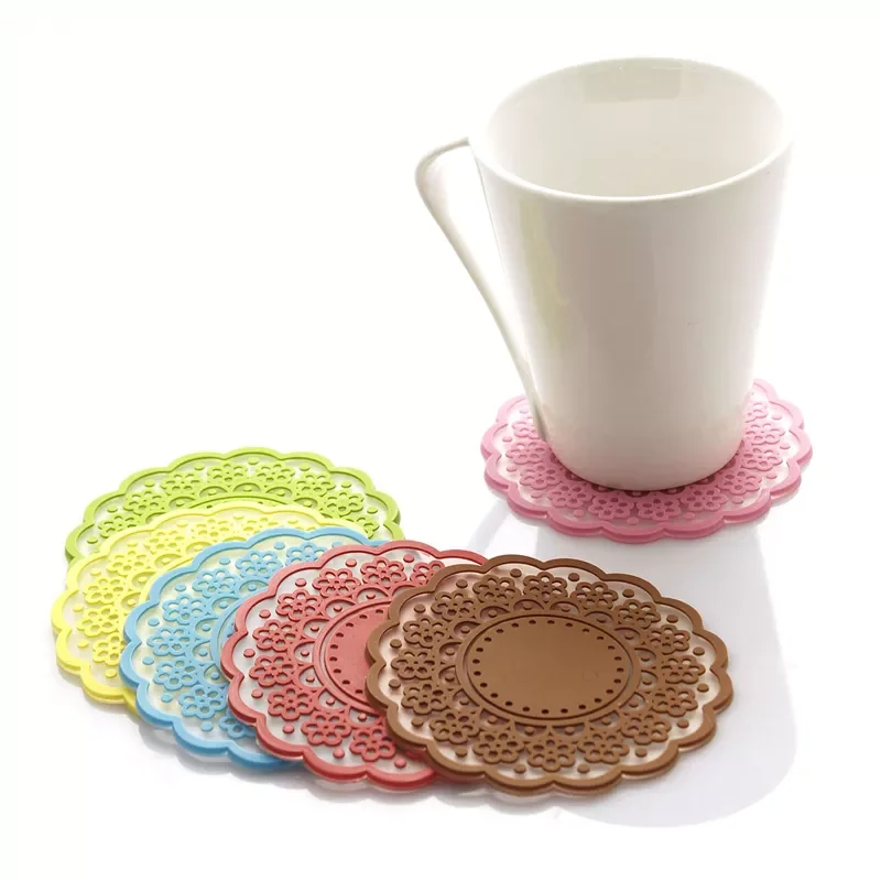 

2022New candy color cup mat Creative home Home Furnishing daily life daily necessities and practical cup mat