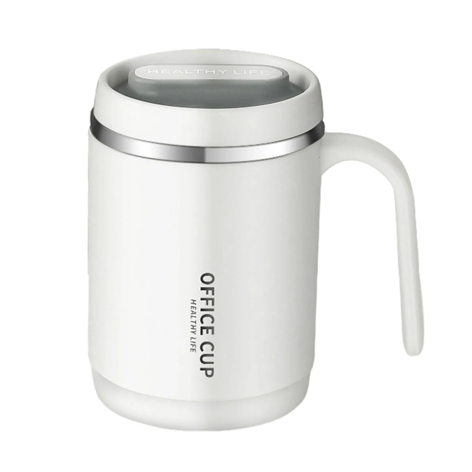 

Corrosion proof 500ML Coffee Mug Portable Tea Cup Made of Health304 Stainless Steel Perfect for Camping and Traveling