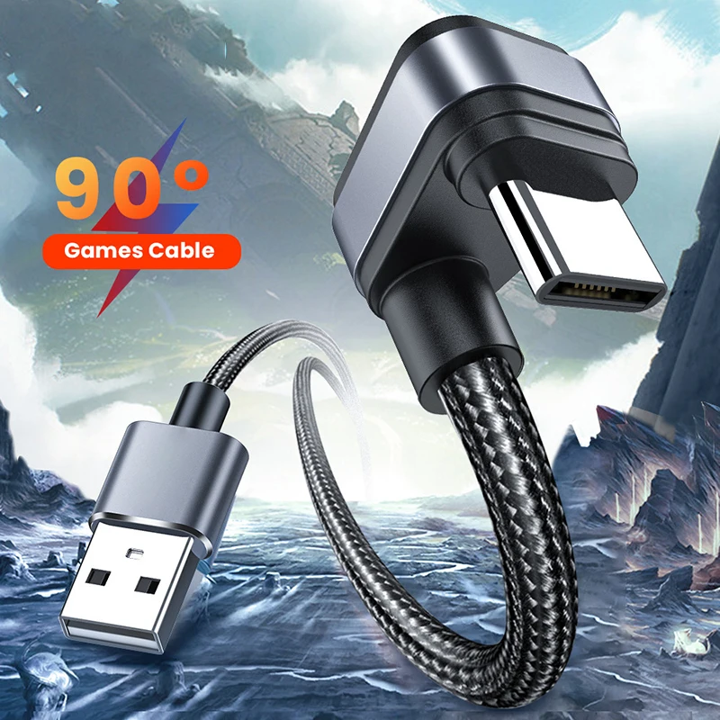 

Кабель USB Type-C 180 а для быстрой зарядки и передачи данных, градусов