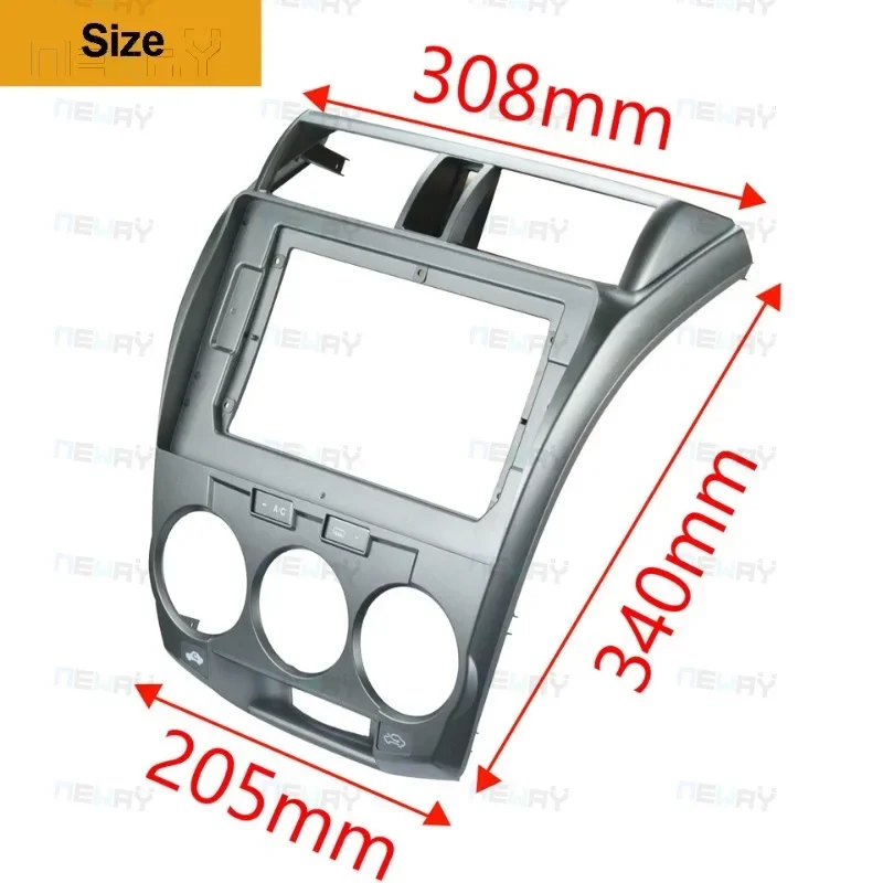 10 1-дюймовый автомобильный радиоприемник стереоплеер на базе Android 2 Din панель